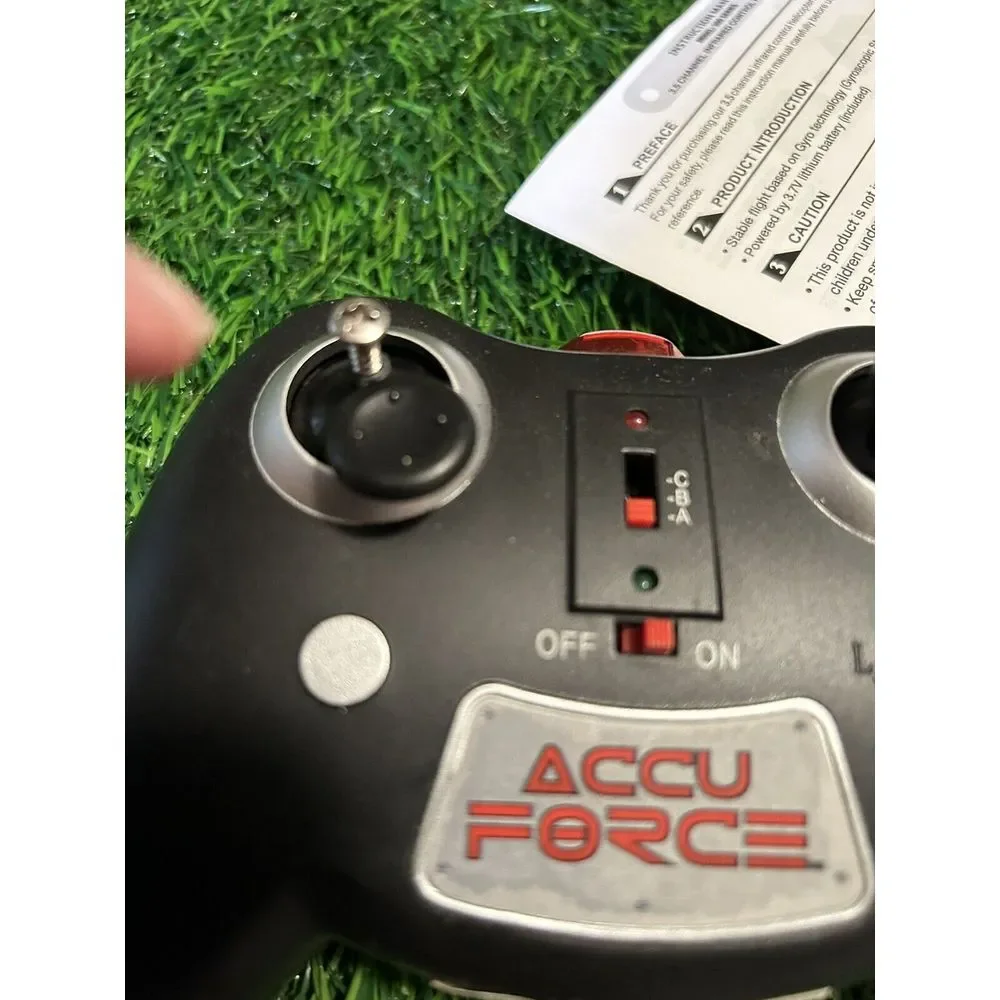 Accu Force Helicopter Model 300 Series With Remote‎ Accessories Read Description